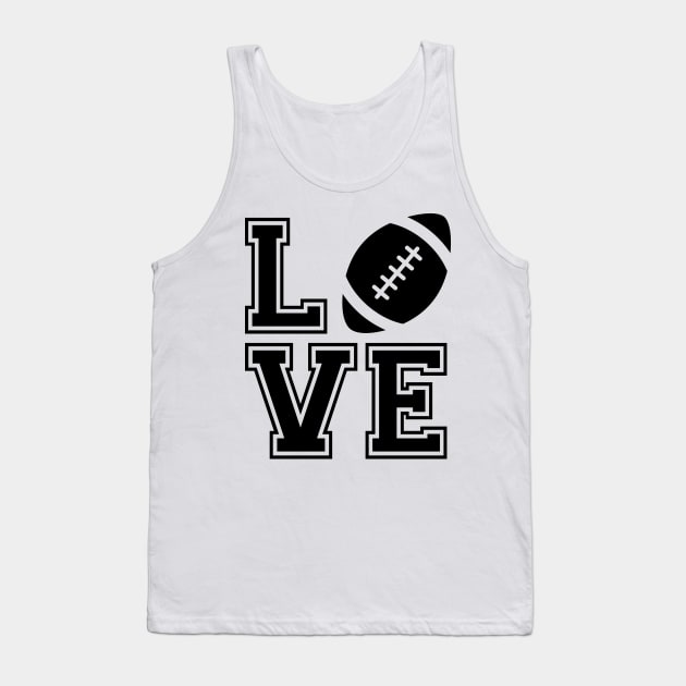 Love Football Tank Top by bloomnc